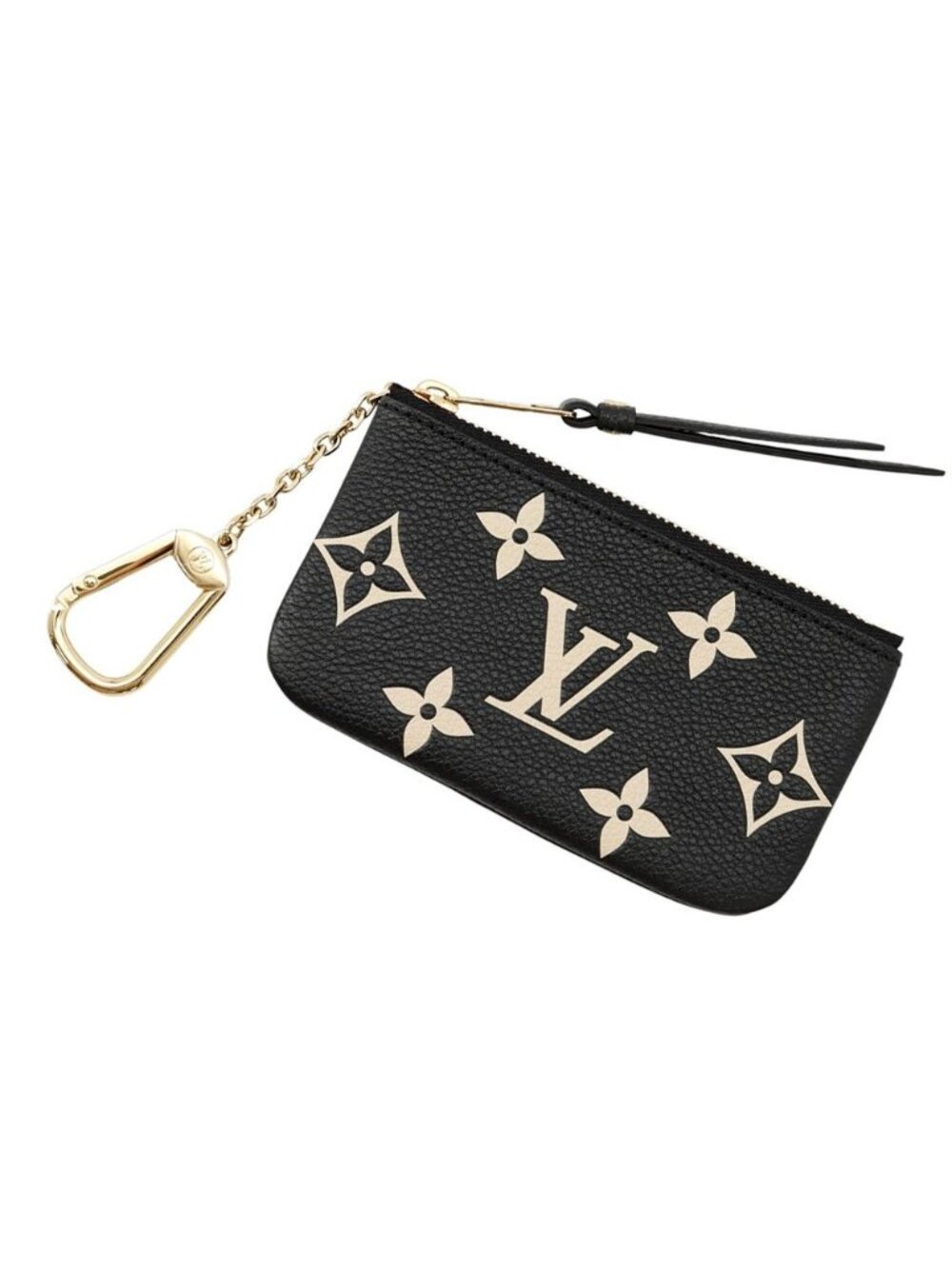 Louis Vuitton Coin Purse Monogram Empreinte Pochette Cles Black